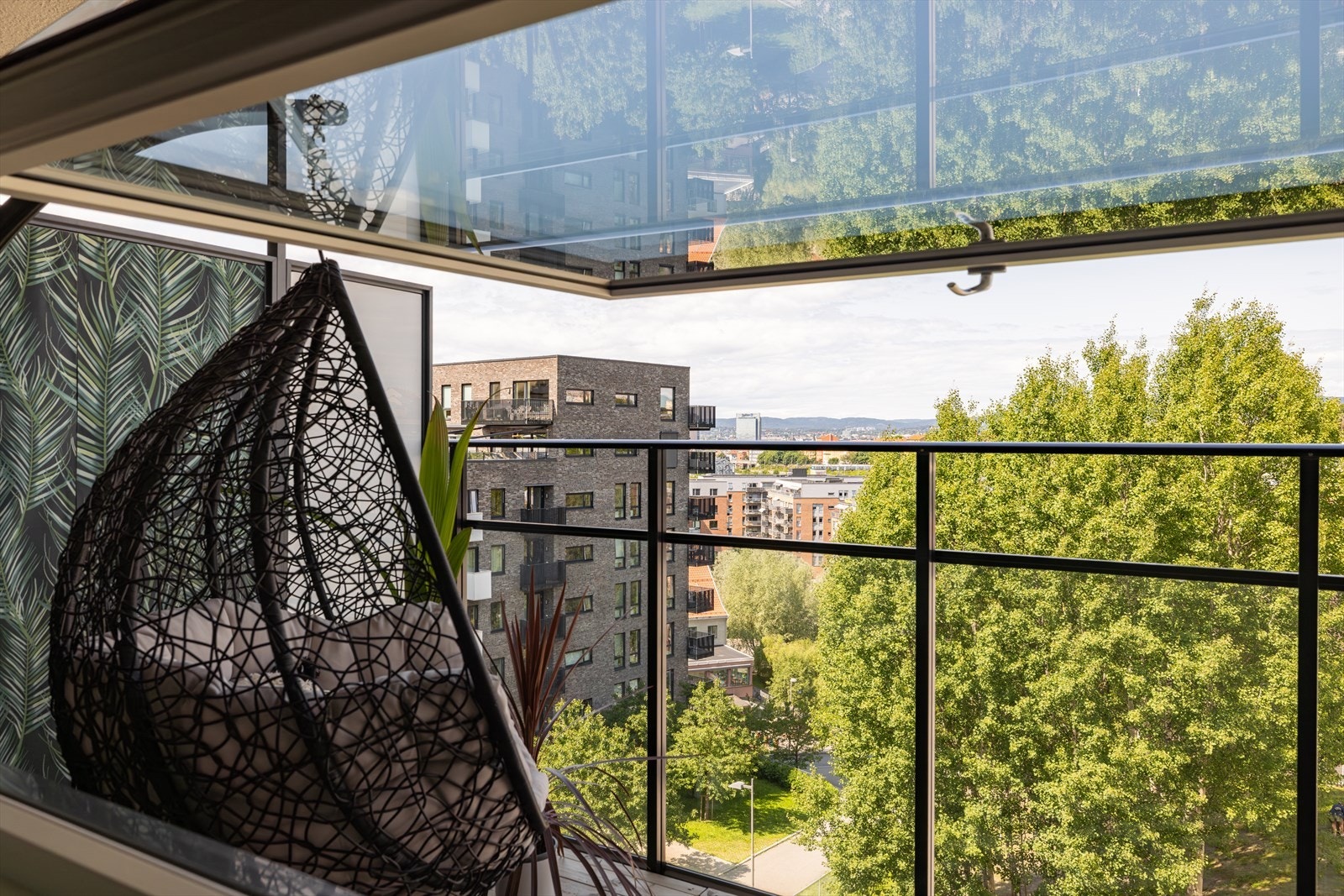 Utsyn fra soverommet Galleribilde