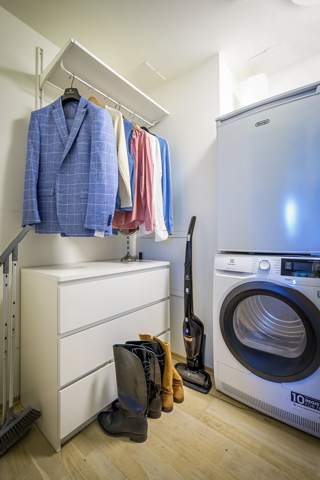 For ekstra lagring er det en innvendig bod Galleribilde