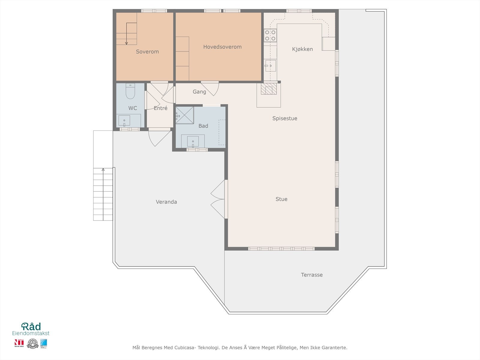 Planløsning, hovedetg. Galleribilde