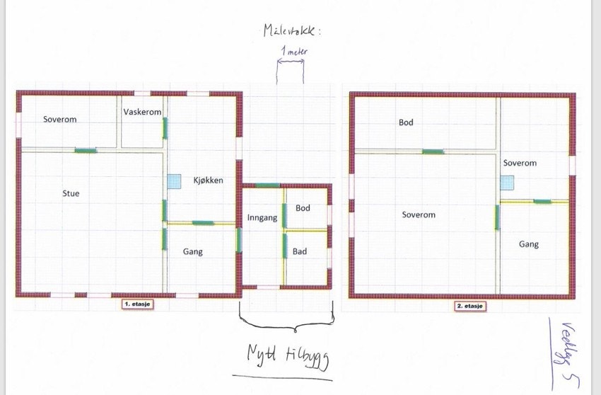 Plantegning 1 Galleribilde