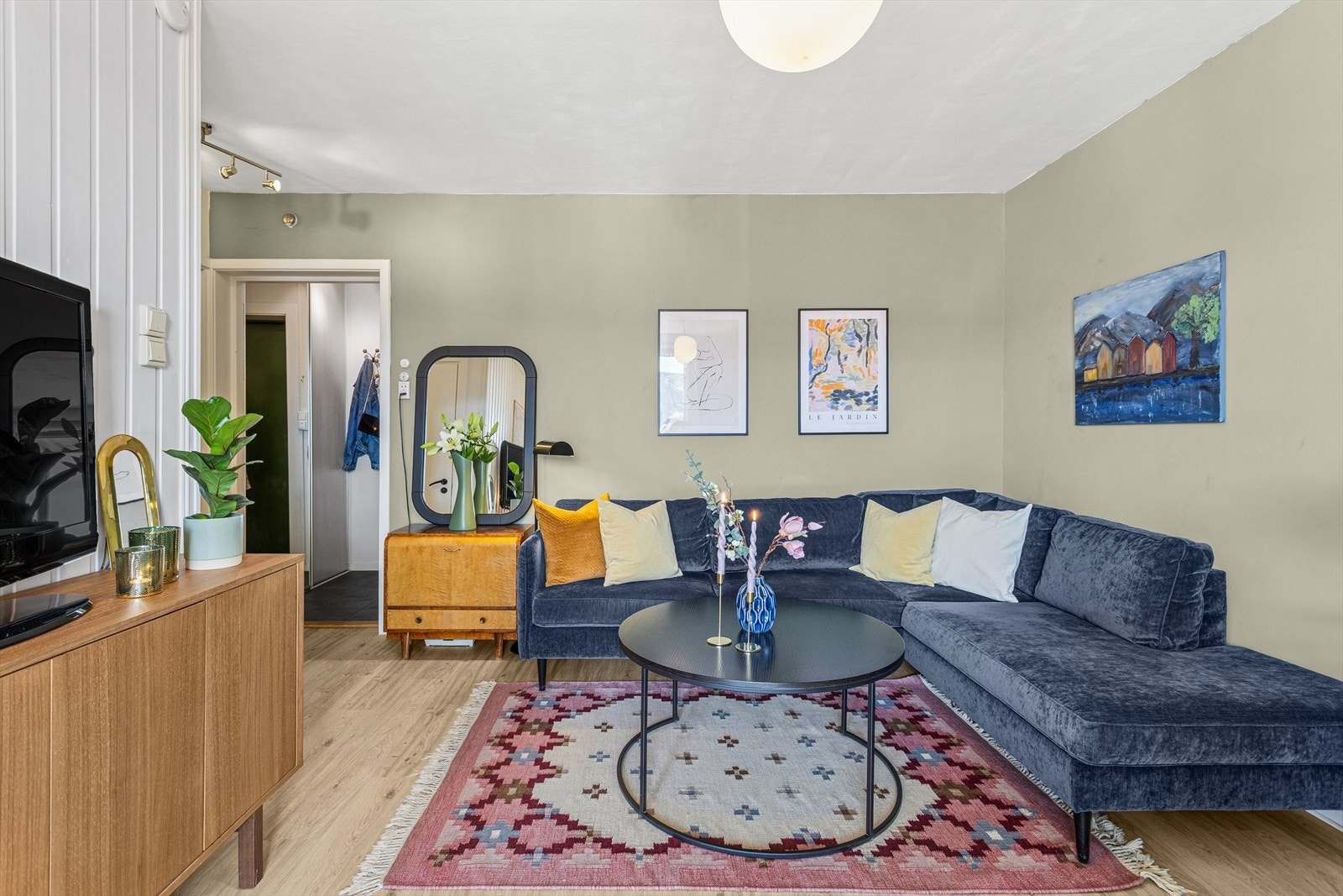 Her kan du innrede etter eget ønske og skape et hyggelig hjem. Galleribilde