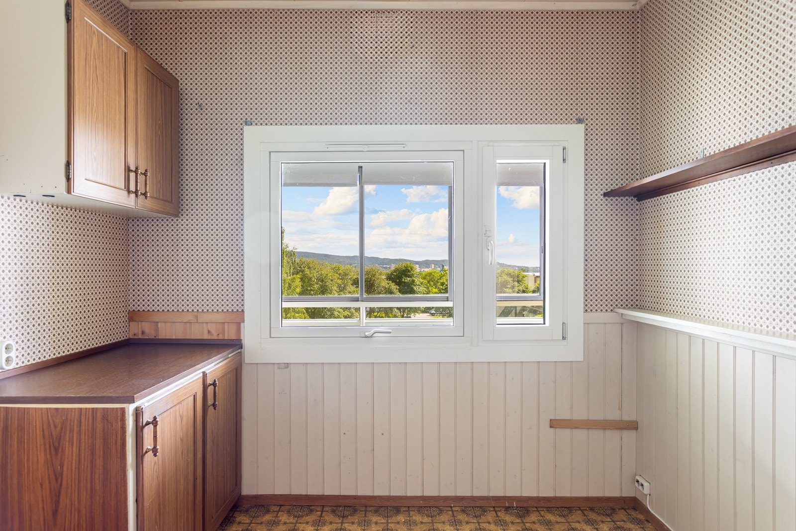 Utsikt fra kjøkkenet. Galleribilde