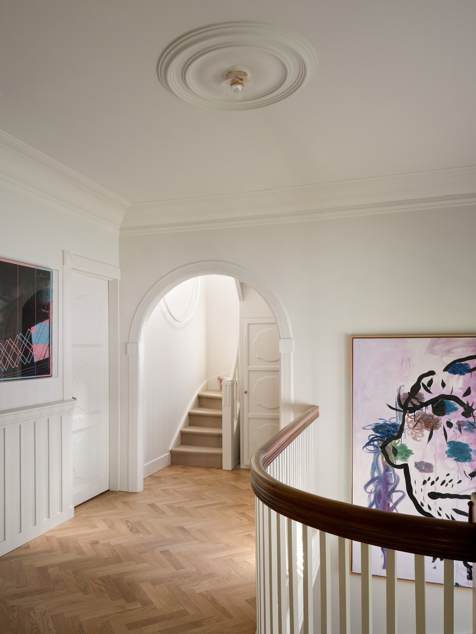 Vi tar turen videre opp til loftet. Galleribilde
