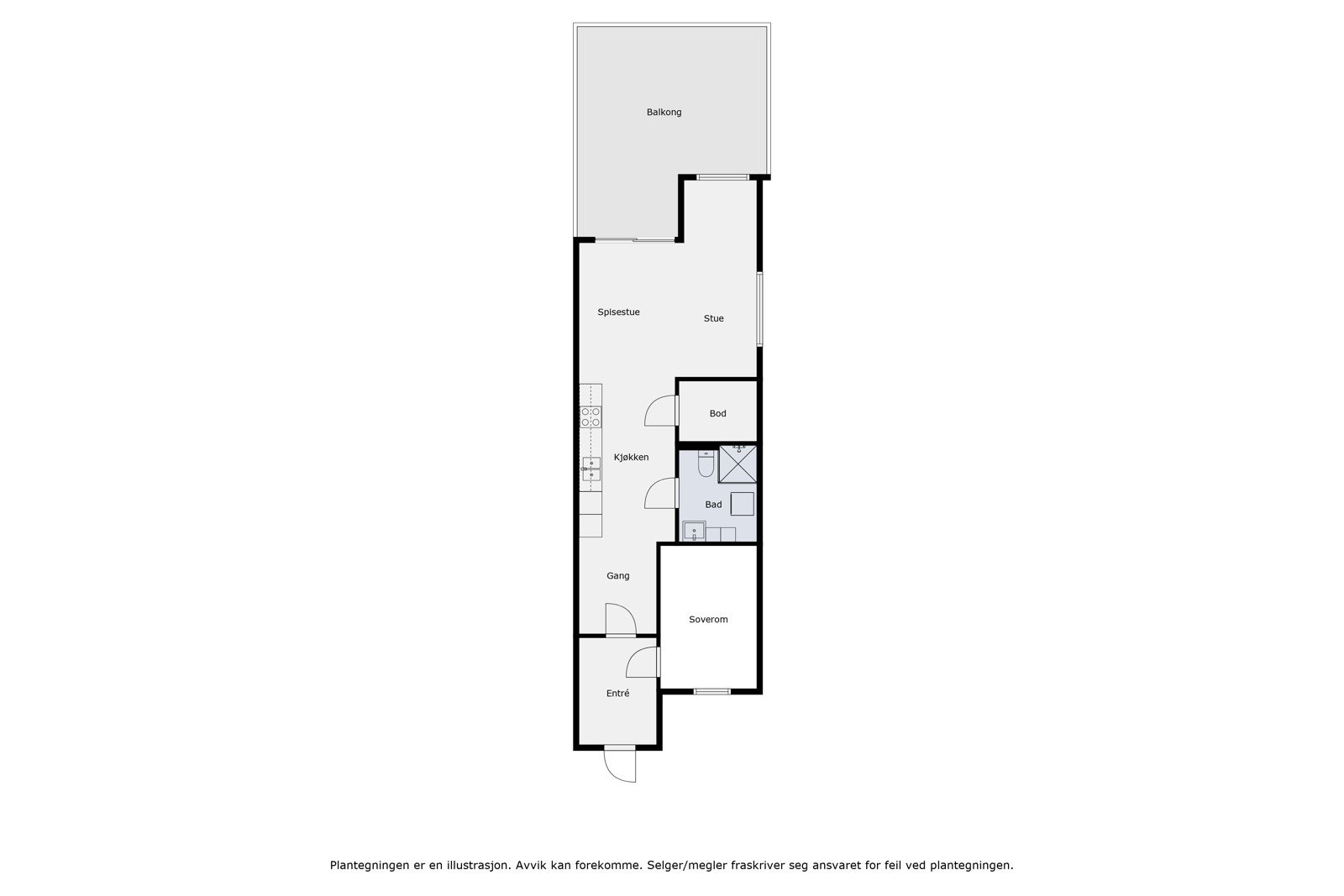 Plantegning. Galleribilde