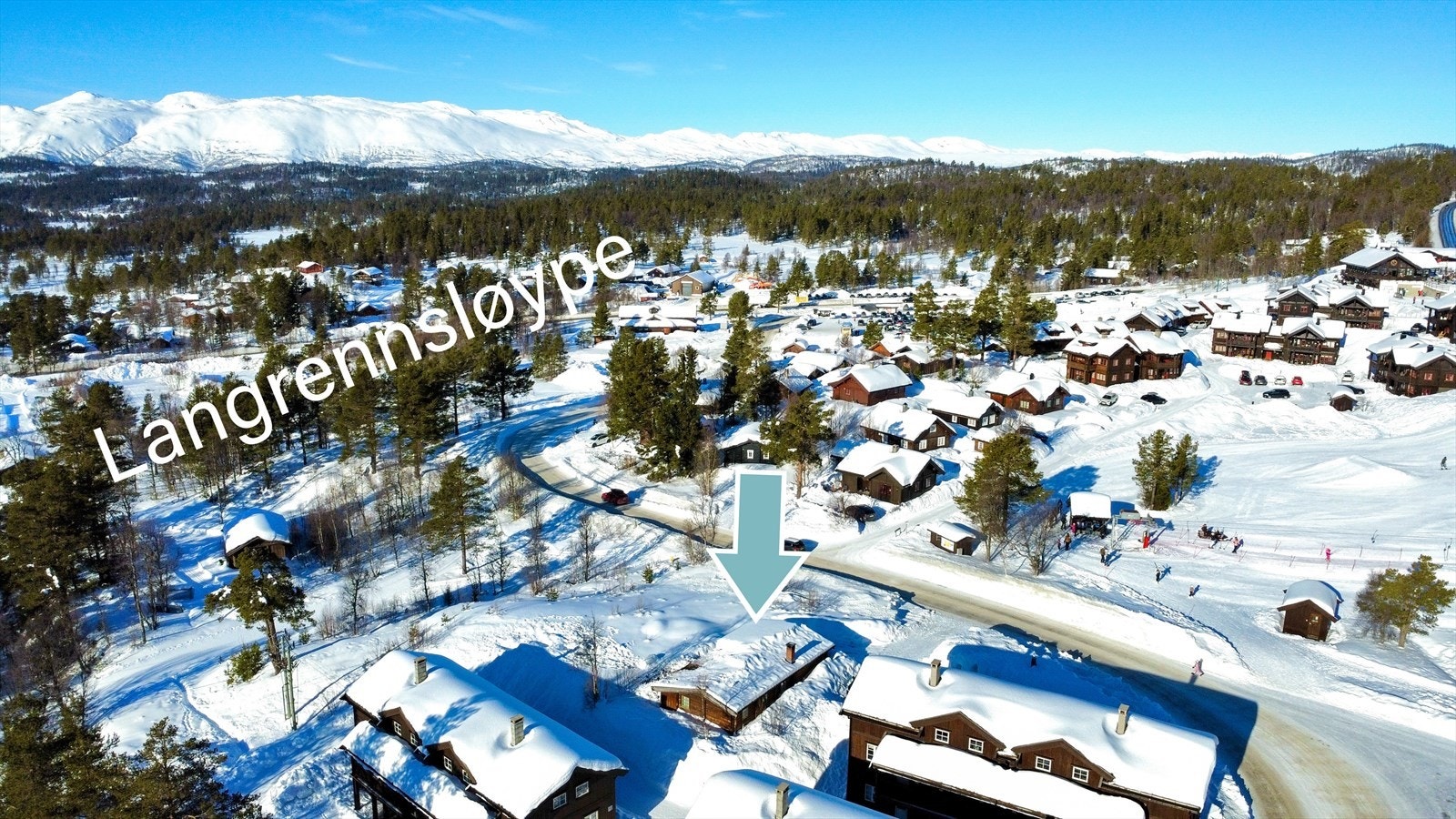 I solrike omgivelser og med fin utsikt. Galleribilde