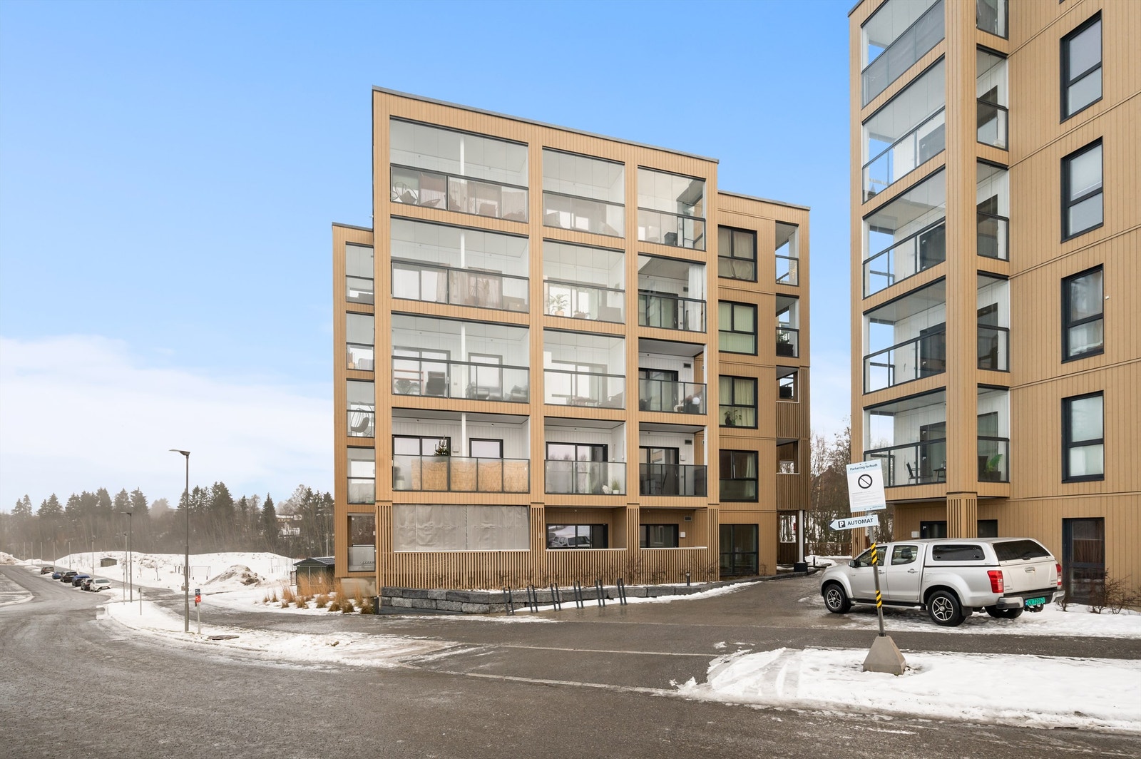 Eiendommen har en sentral beliggenhet på Jessheim i Ullensaker kommune Galleribilde