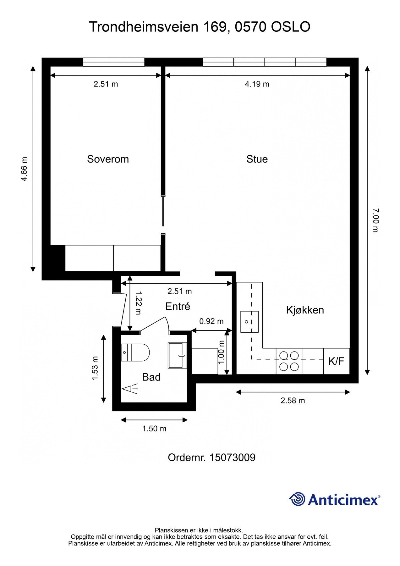 Plantegning. Galleribilde