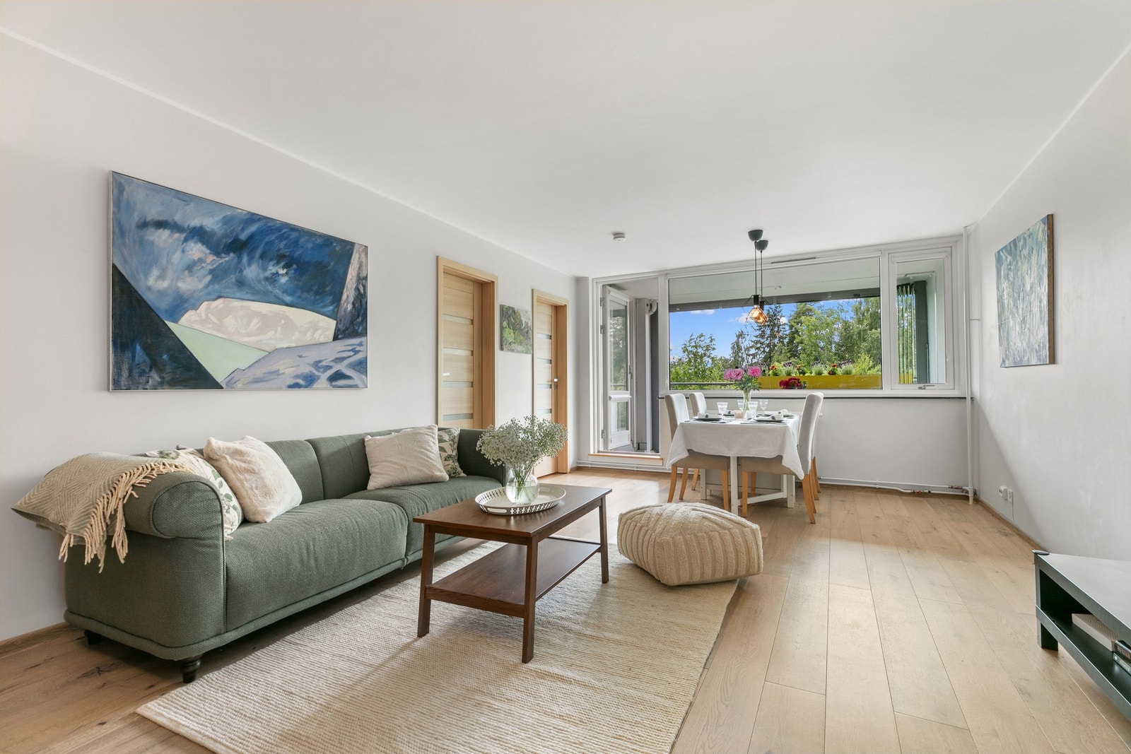 Privatmegleren Bærum har gleden av å presentere denne store leilighten med attraktiv beliggenhet på høyden over Sandvika Galleribilde