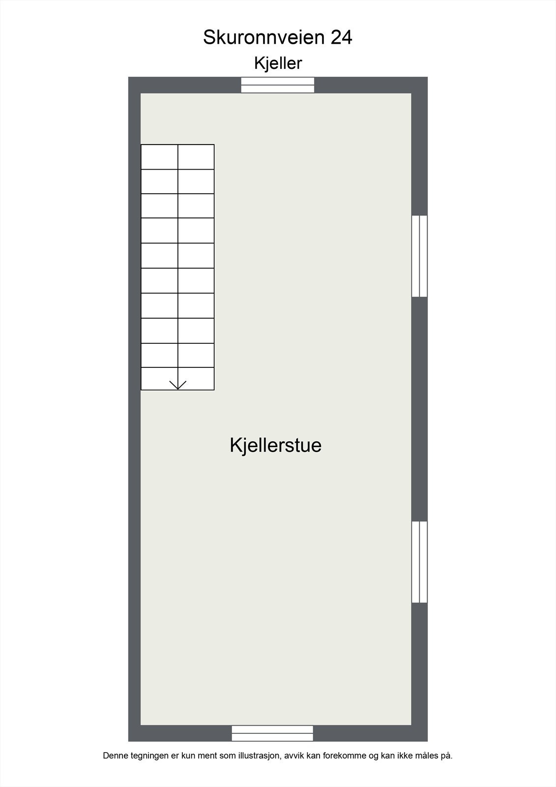 Plantegning - Kjeller. Galleribilde