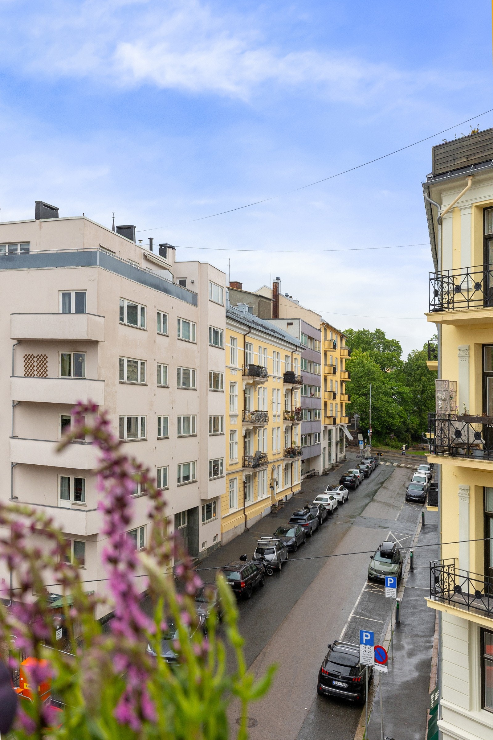 Utsyn balkong. Galleribilde