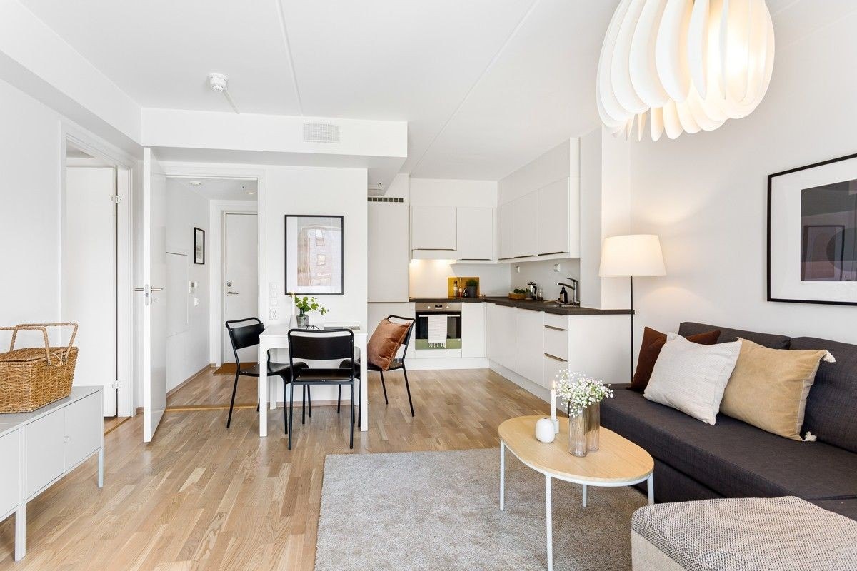 Stue/kjøkken Galleribilde