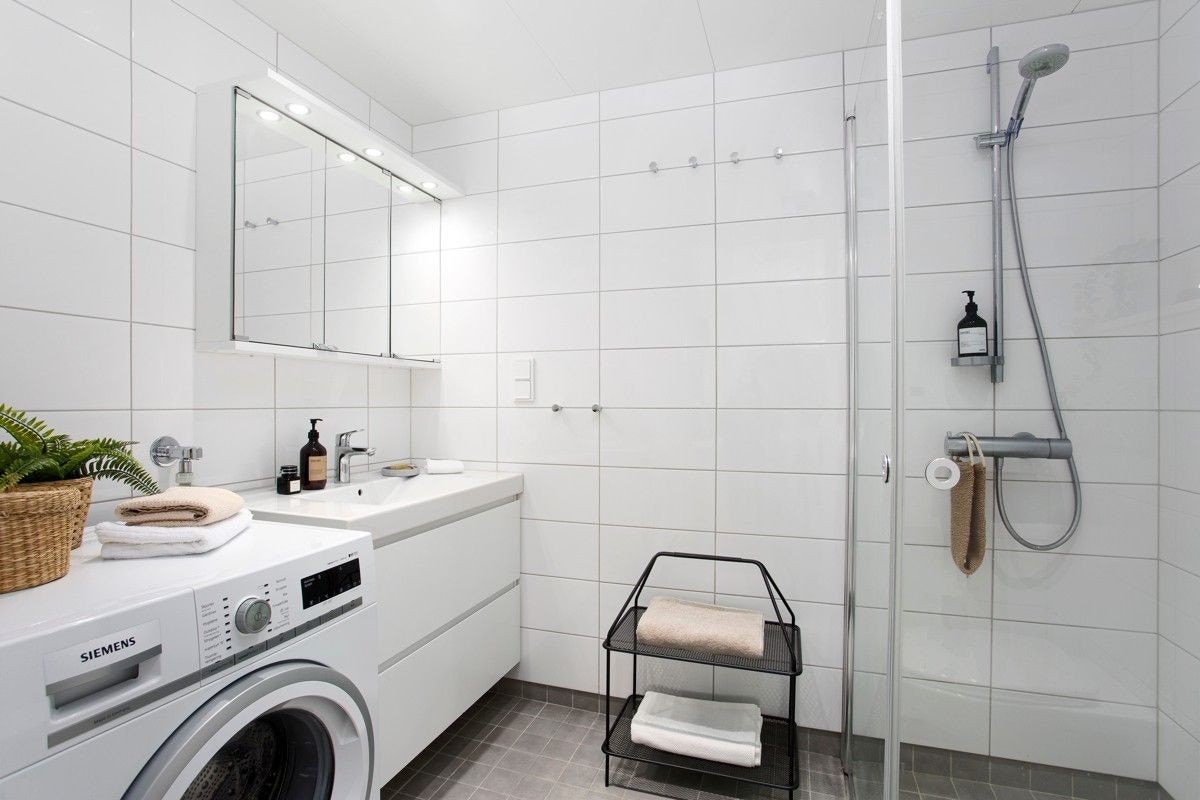 Leilighetens vasemaskin medfølger så lenge den fungerer Galleribilde