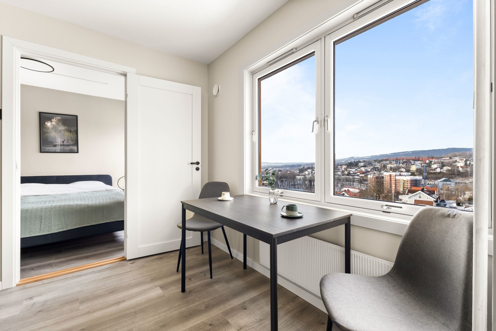 Nydelig utsikt fra 6. etasje. Galleribilde