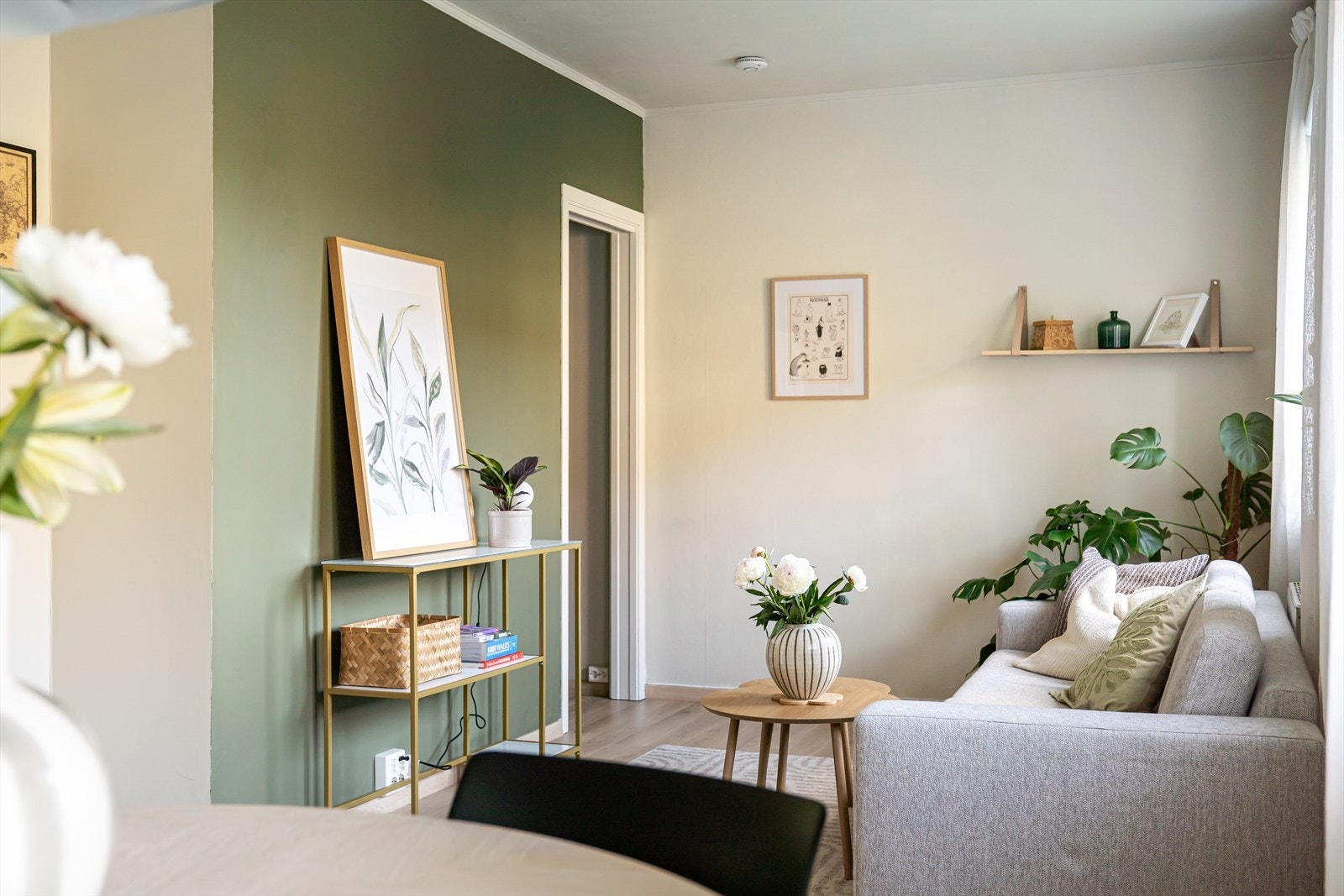 Felleskostnadene inkluderer bant annet fiber og behagelig oppvarming via fjernvarme. Galleribilde