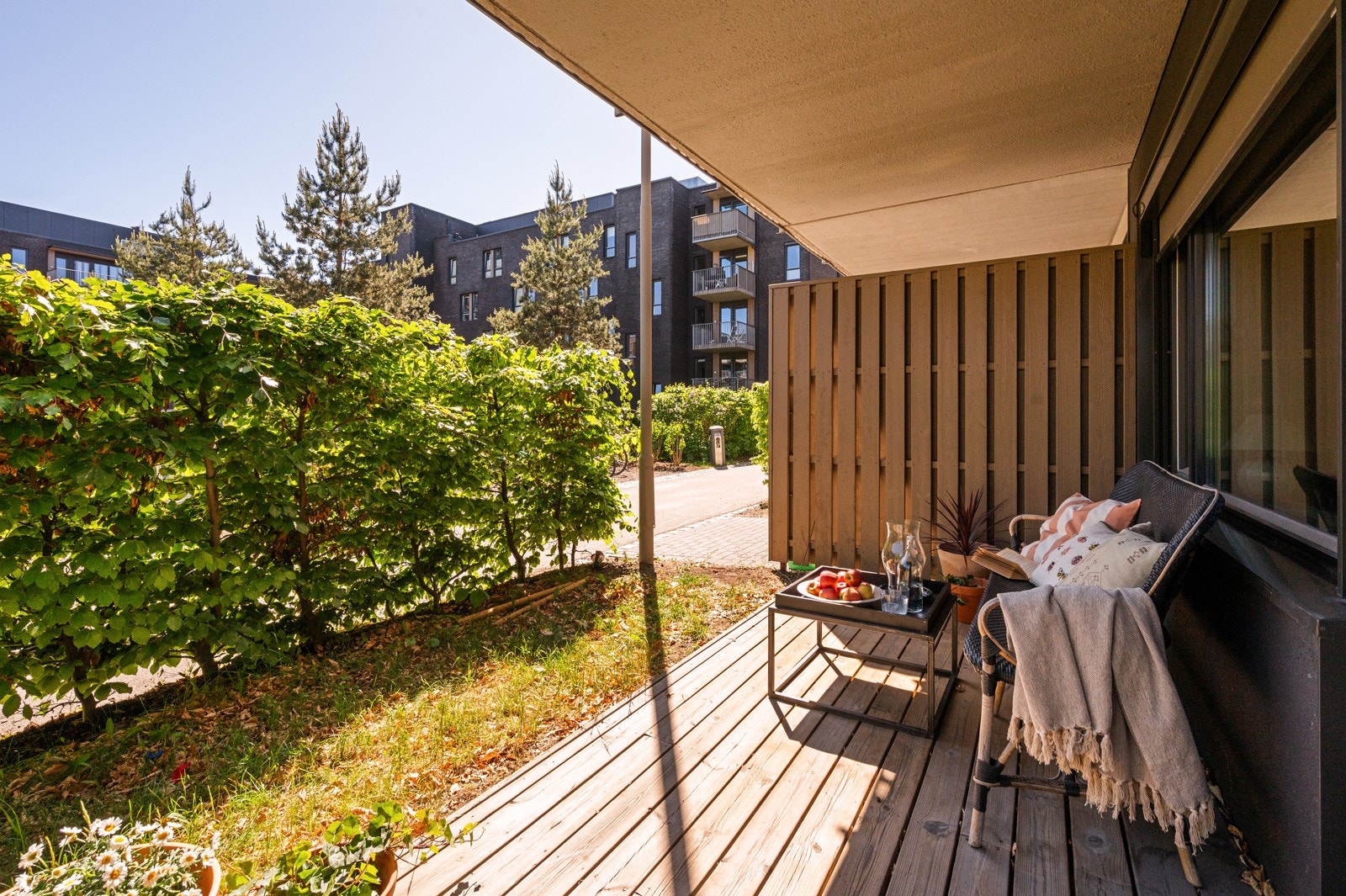 Her kan du nyte stillheten i rolige og skjermede omgivelser. Galleribilde