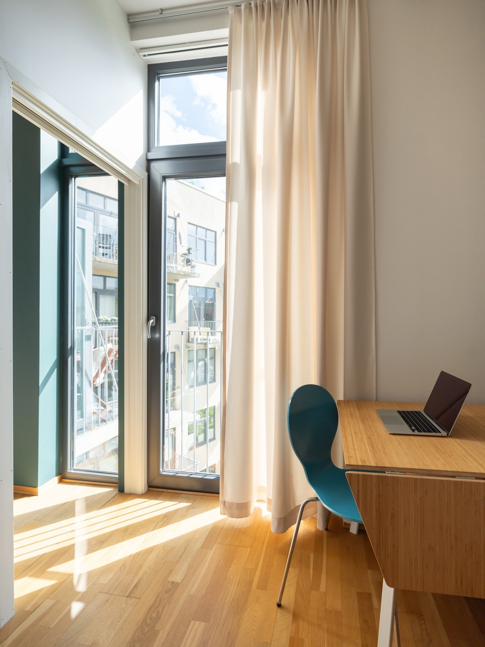 Fransk balkong. Galleribilde