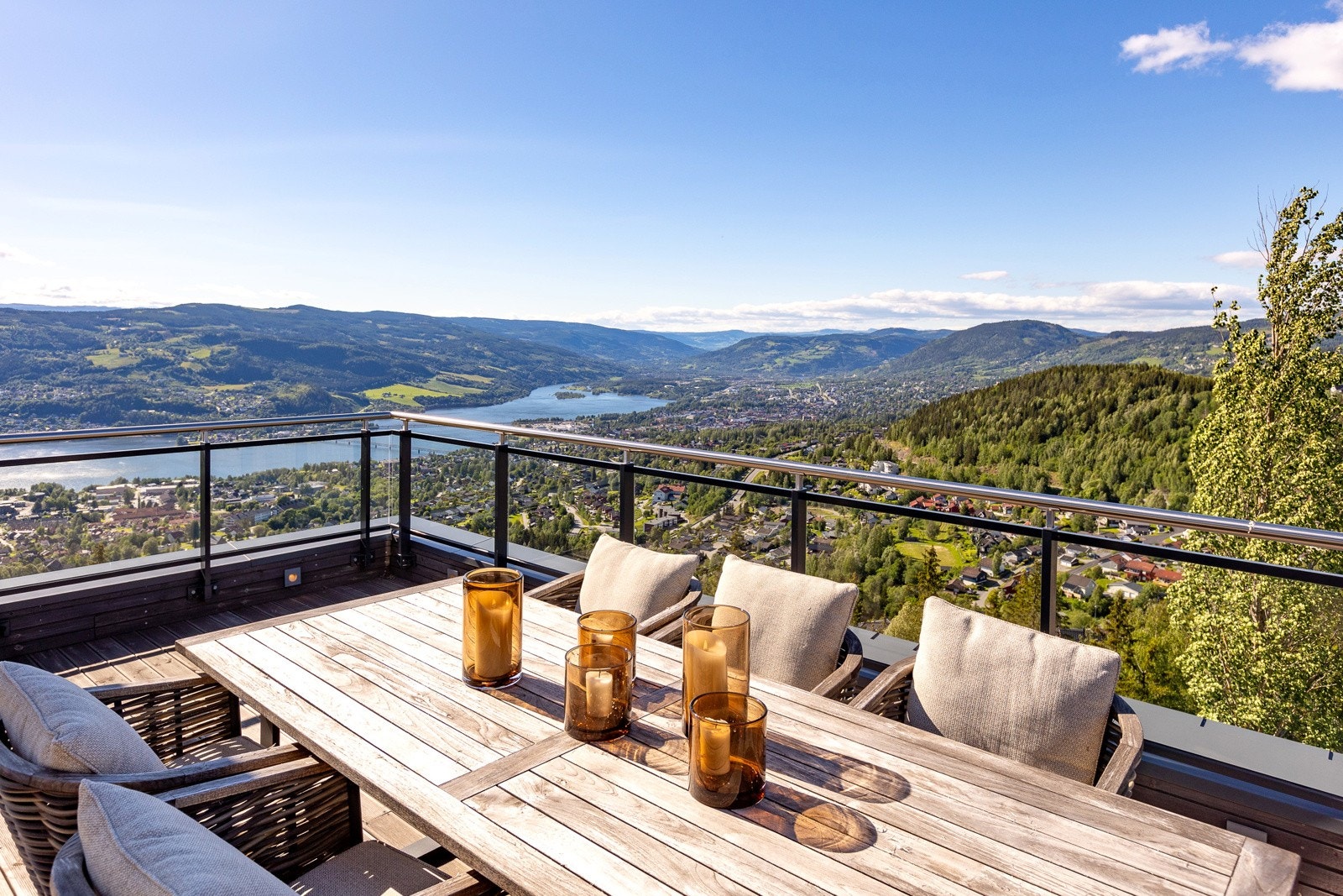 Kan det bli bedre utsikt over Lillehammer? Galleribilde