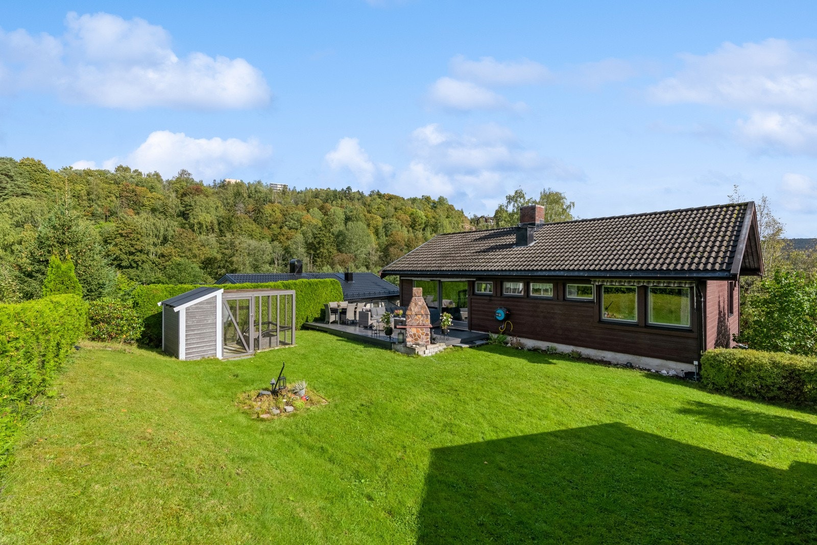 Her kan barna boltre seg fritt i lek og moro. Galleribilde