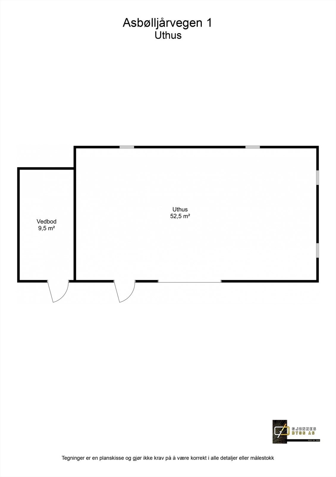 Asbølljårvegen 1 - Uthus - 2D Floor Plan_page-0001.jpg Galleribilde