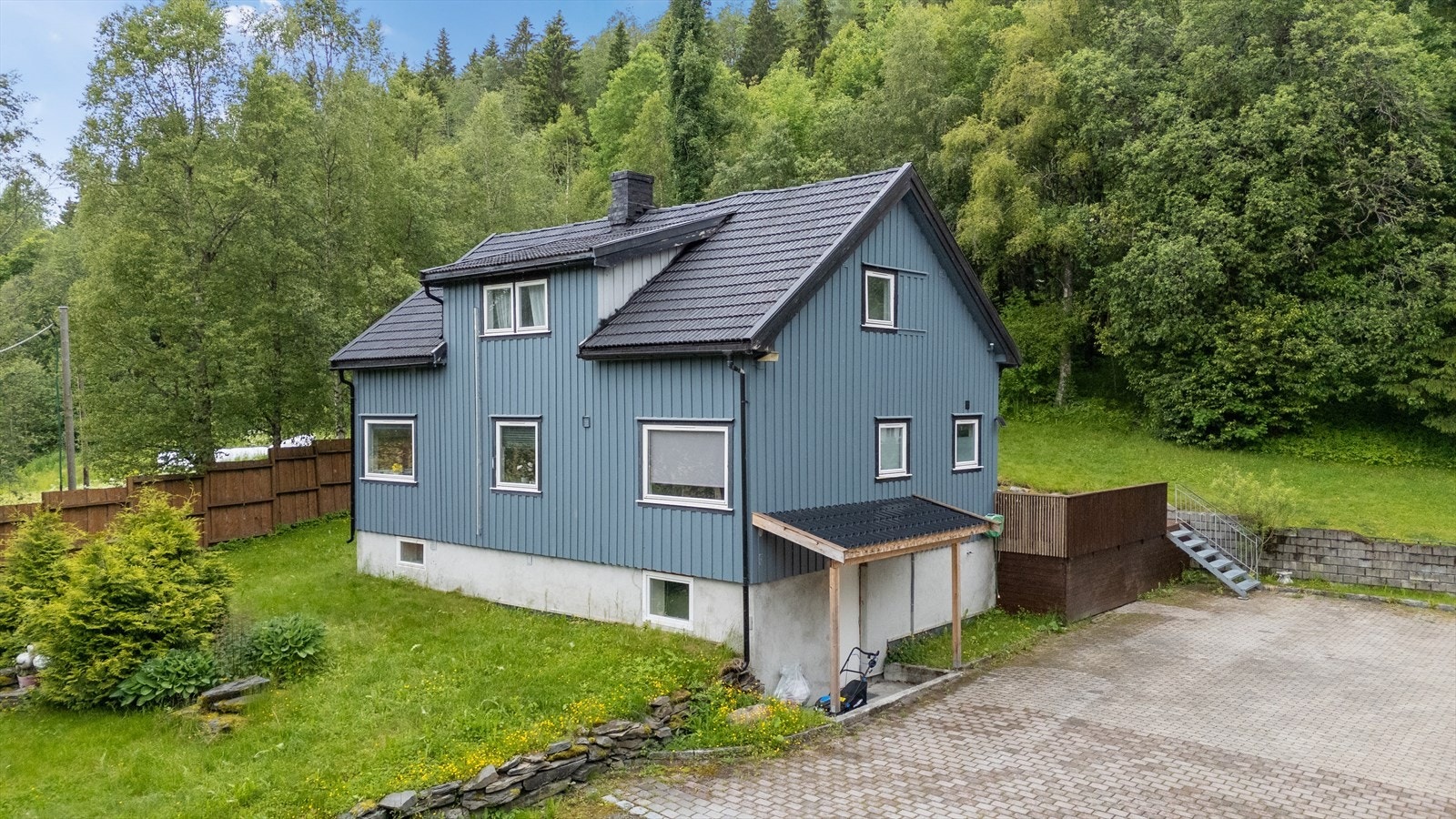 Dronefoto Galleribilde