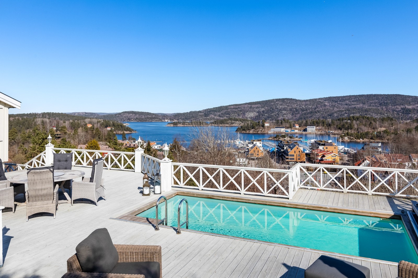 Her er det nok av boltreplass, gode solforhold og fantastisk utsikt. Galleribilde