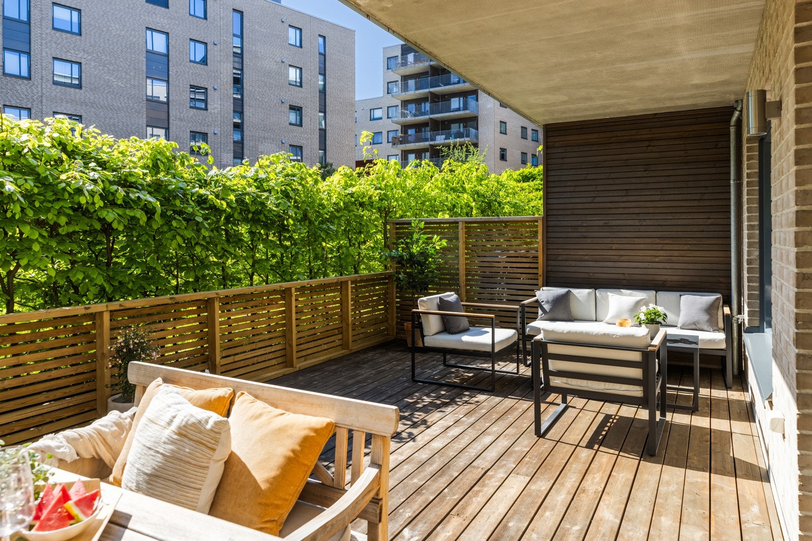 - Dette oppleves som en skjermet oase med lite innsyn - Galleribilde