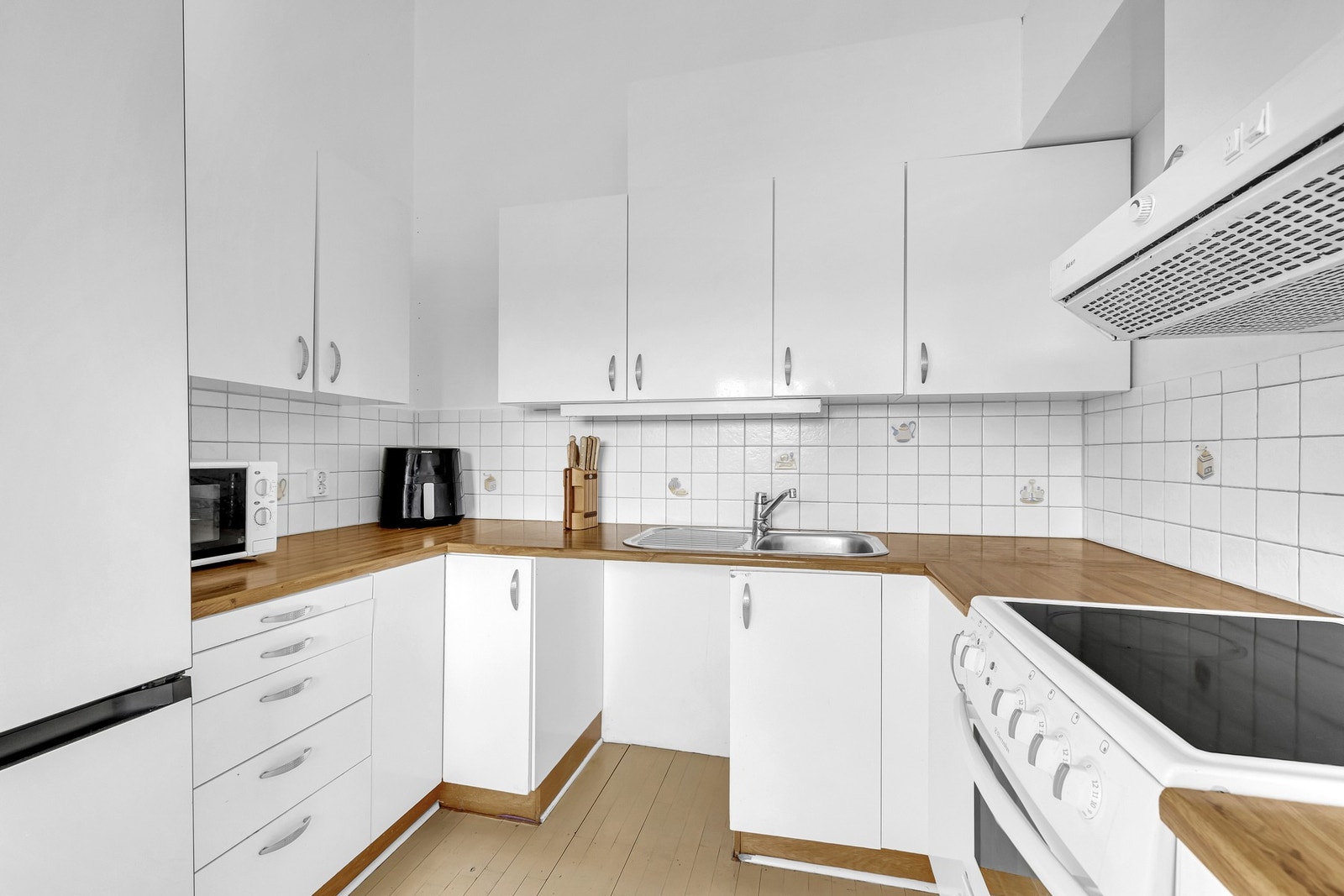 Praktisk utforming og godt arbeidslys. Galleribilde