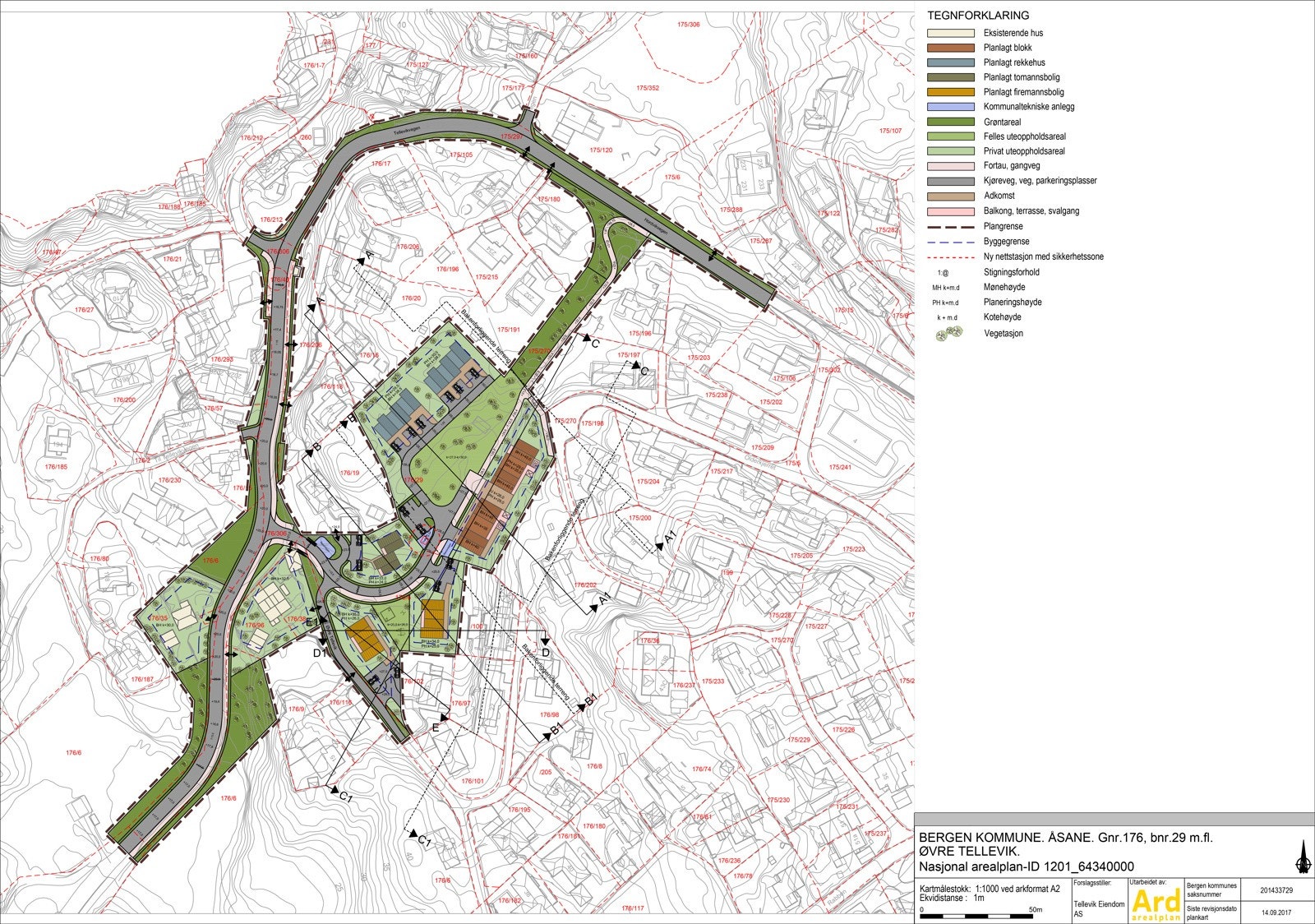 Illustrasjonsplan Galleribilde