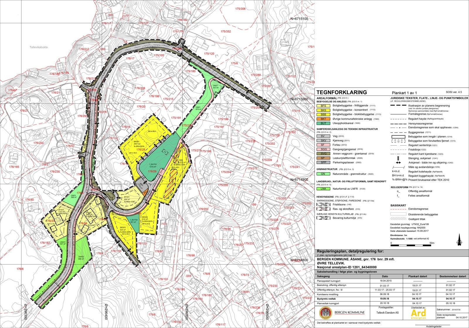 Plankart Galleribilde