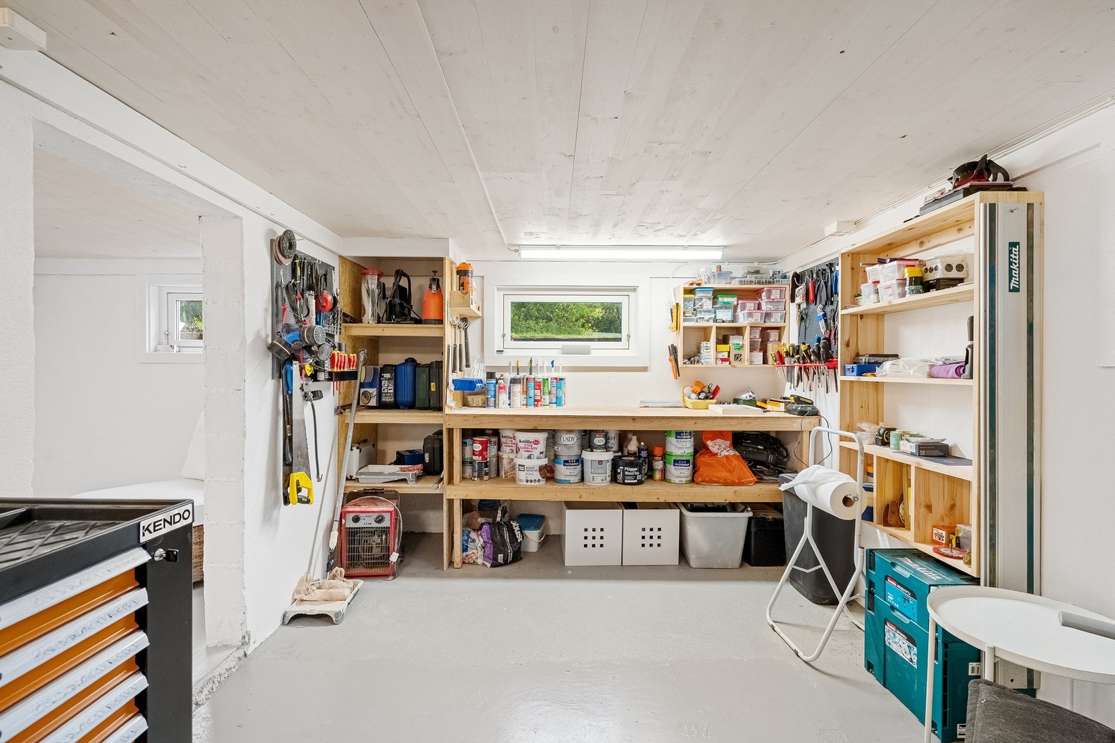 Det er lett å holde orden på tingene her også Galleribilde