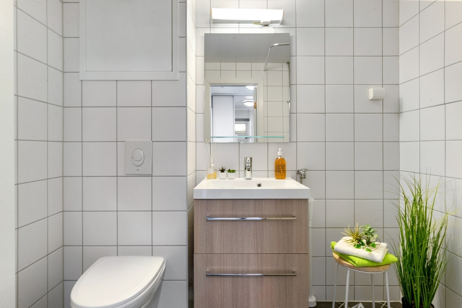 Delikat, flislagt bad, nytt i 2011 Galleribilde