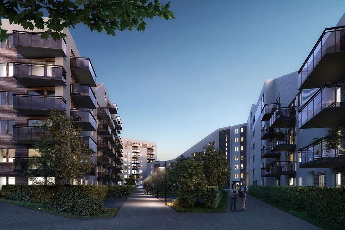 Garasjeplass og bod i kjeller følger med. Galleribilde