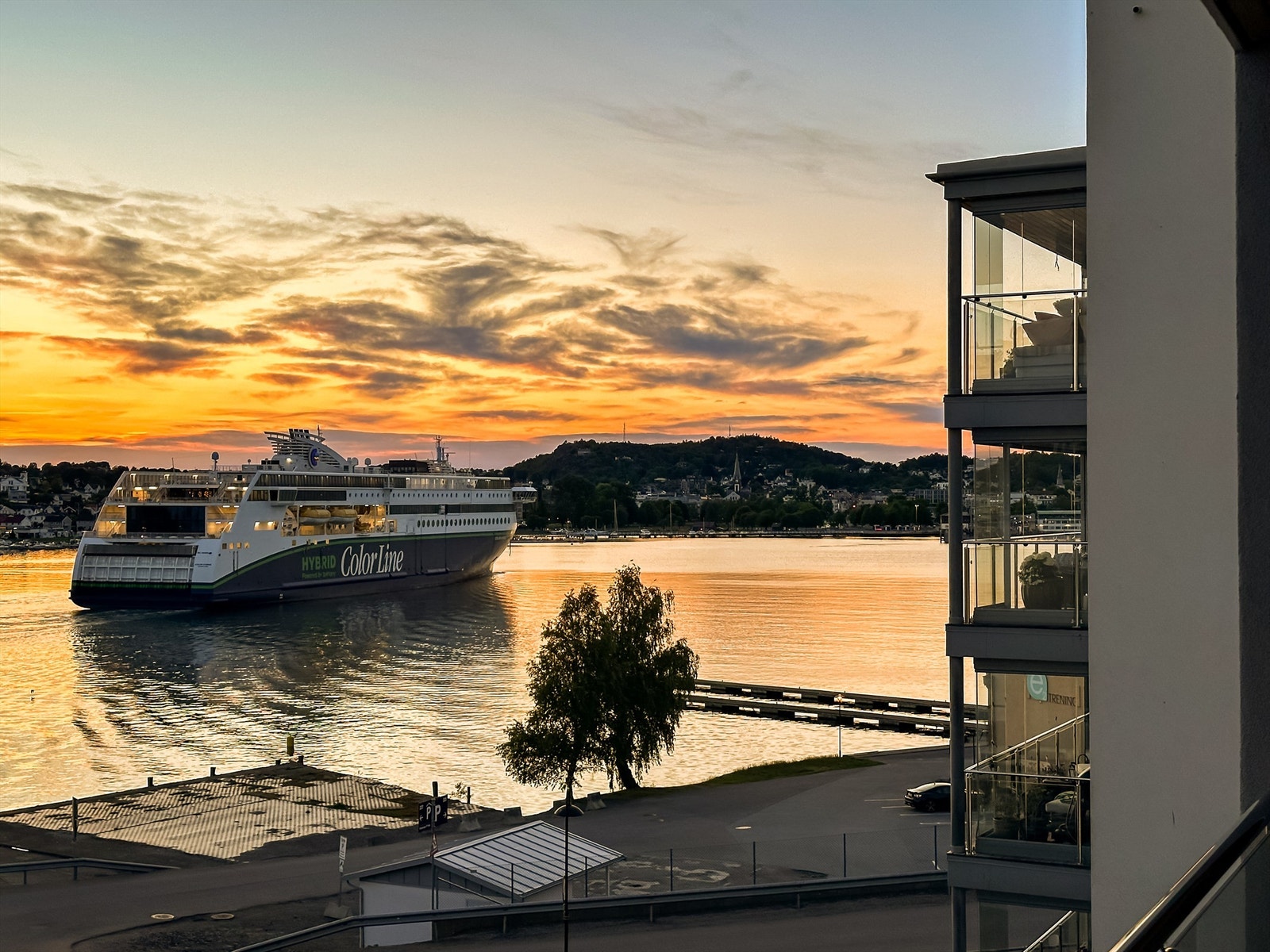Kveldsstemning Galleribilde