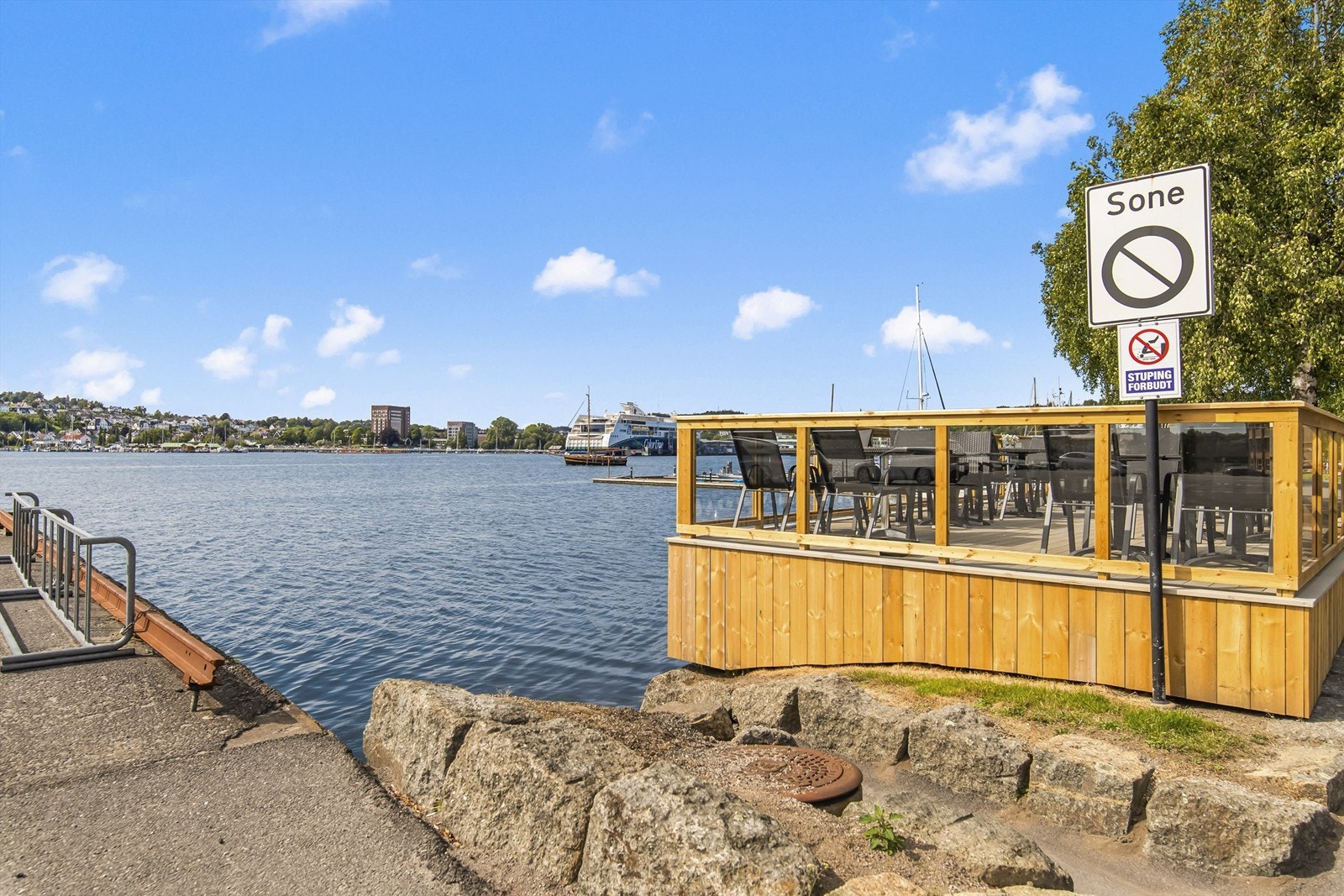 Ny uteservering er også på plass for åretts sesong. Galleribilde
