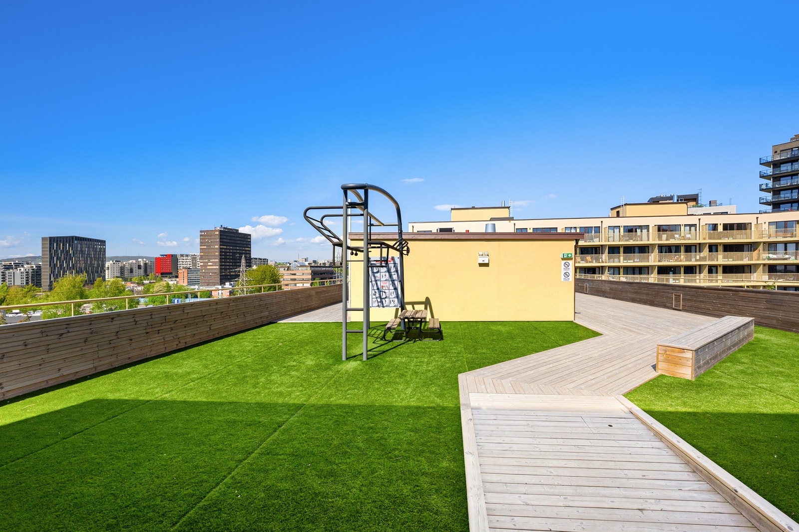 Felles takterrasse Galleribilde