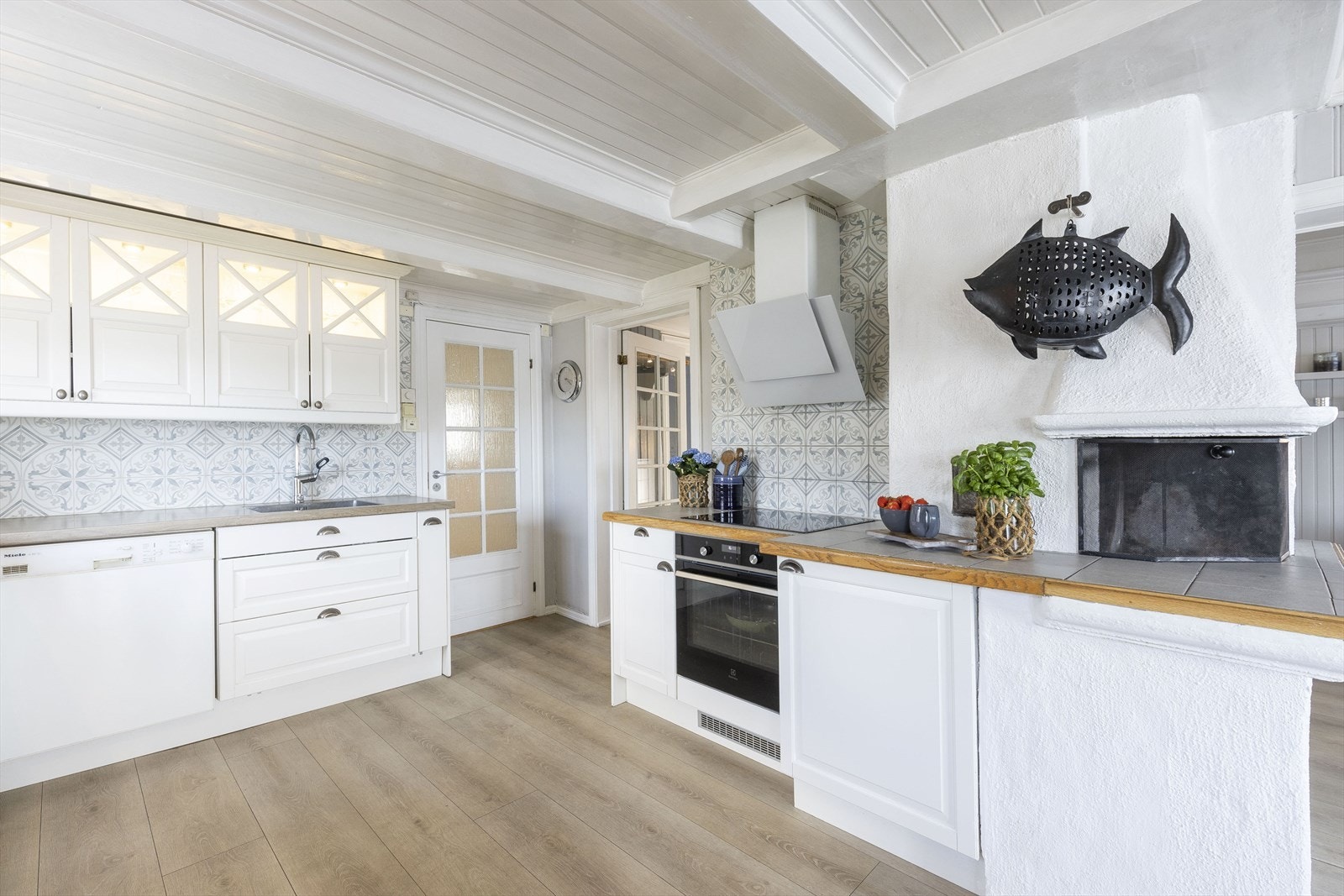 Grue på kjøkken Galleribilde