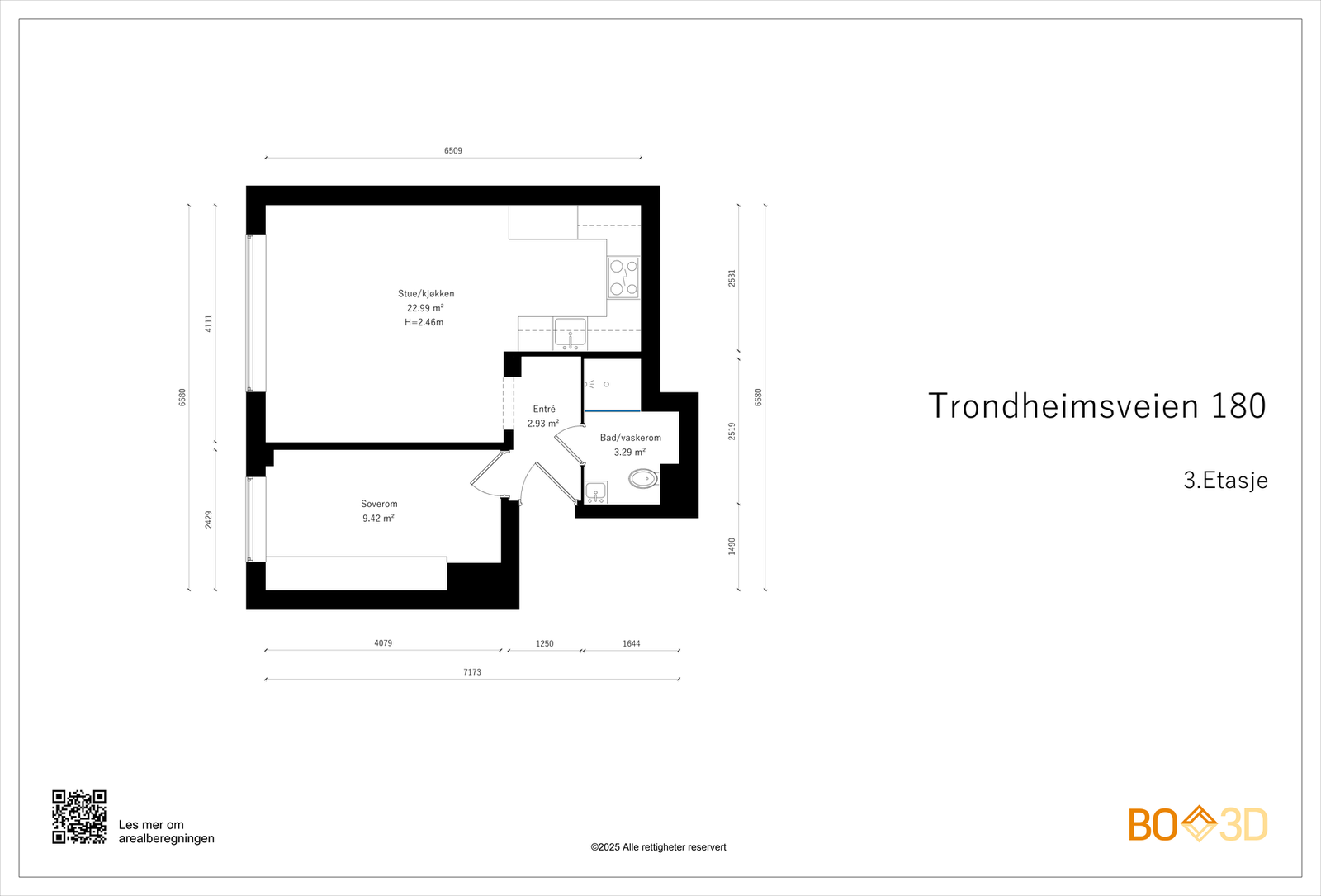 Plantegning. Galleribilde