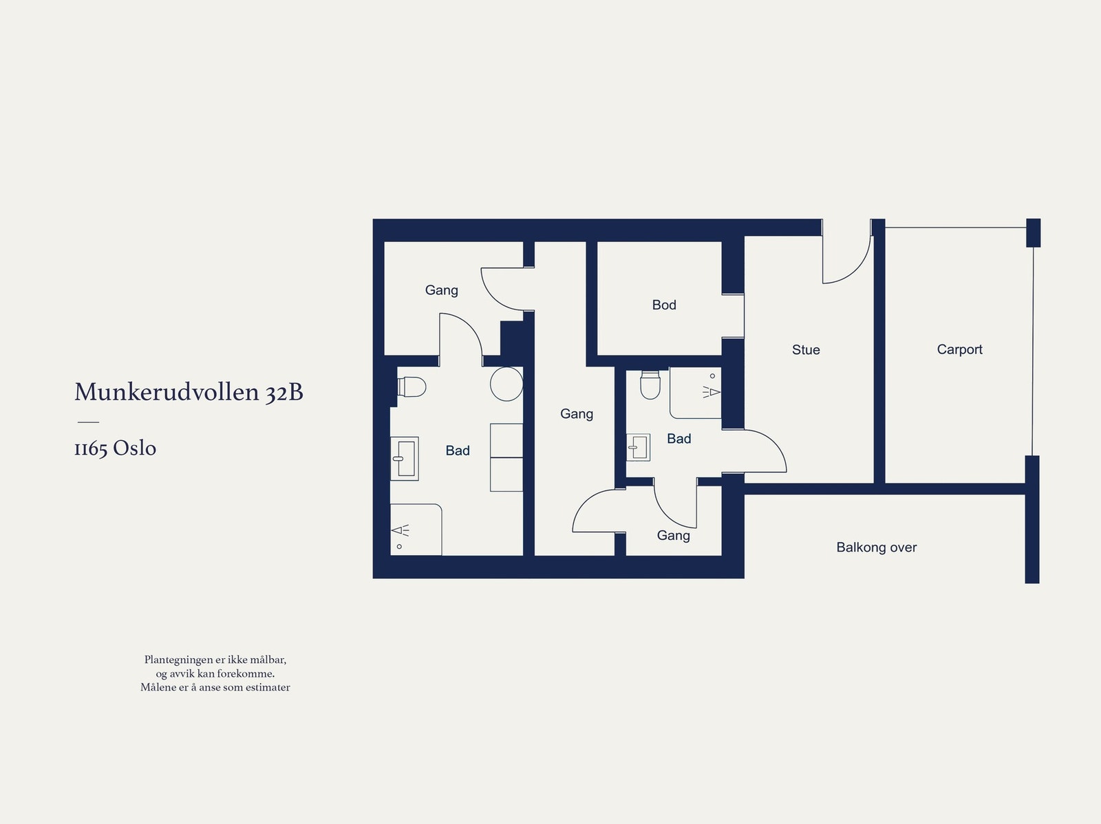 Plantegning | Underetasje Galleribilde