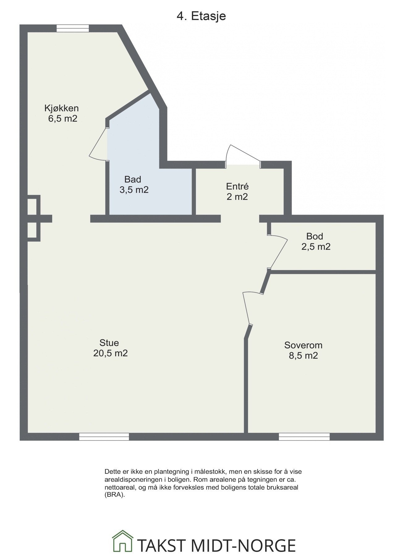 Planskisse. Galleribilde