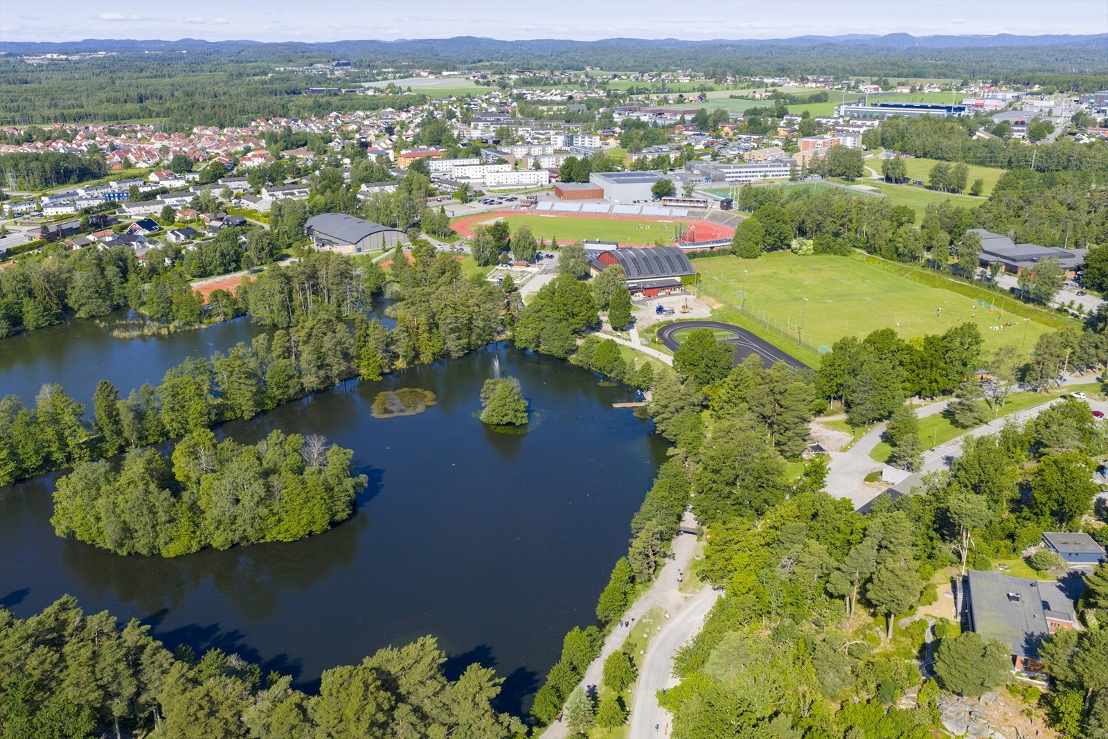 Et flott turområde rett ved leiligheten Galleribilde