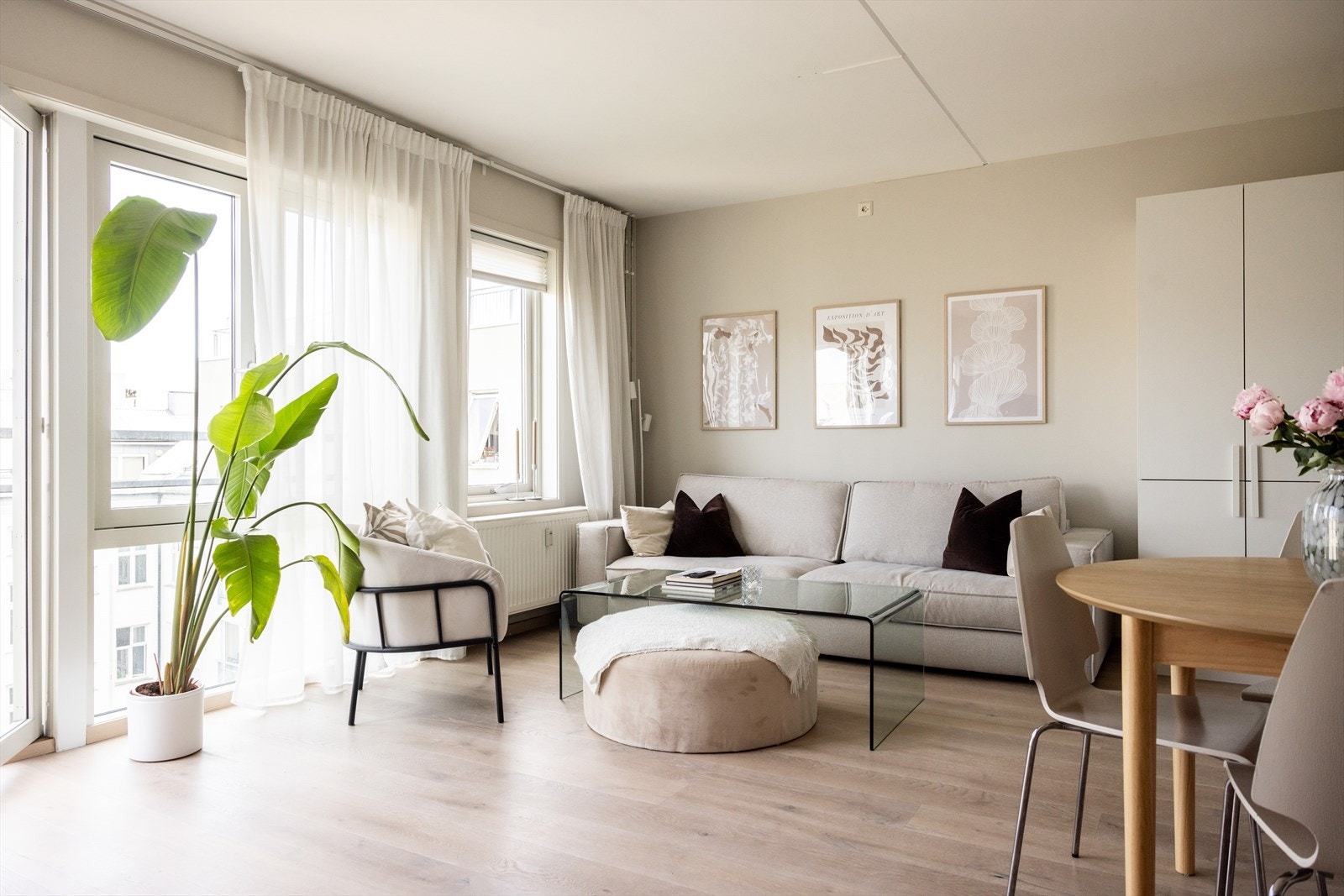 - En lys og innbydende 2-roms andelsleilighet med sentral og attraktiv beliggenhet på Alexander Kiellands plass - Galleribilde