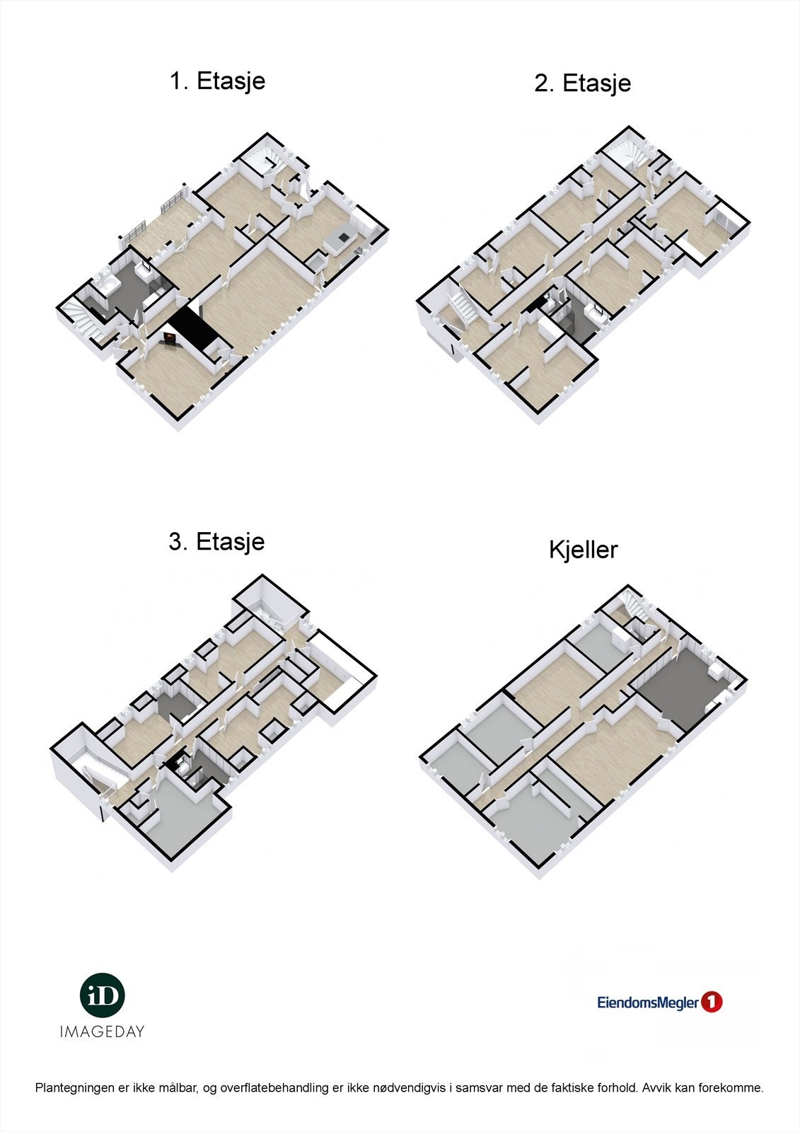 3D - Alle etasjer Galleribilde
