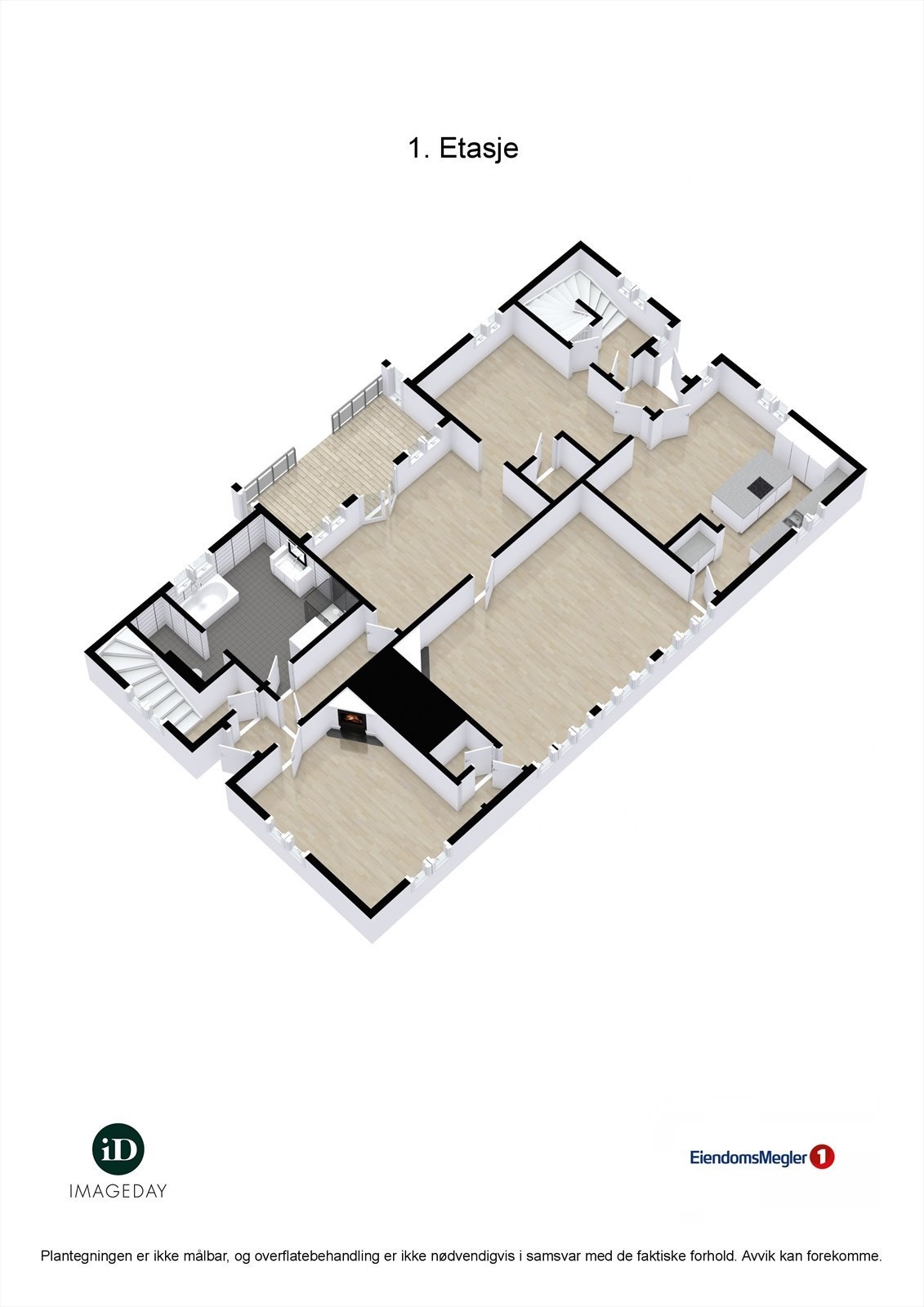 3D - 1. Etasje Galleribilde