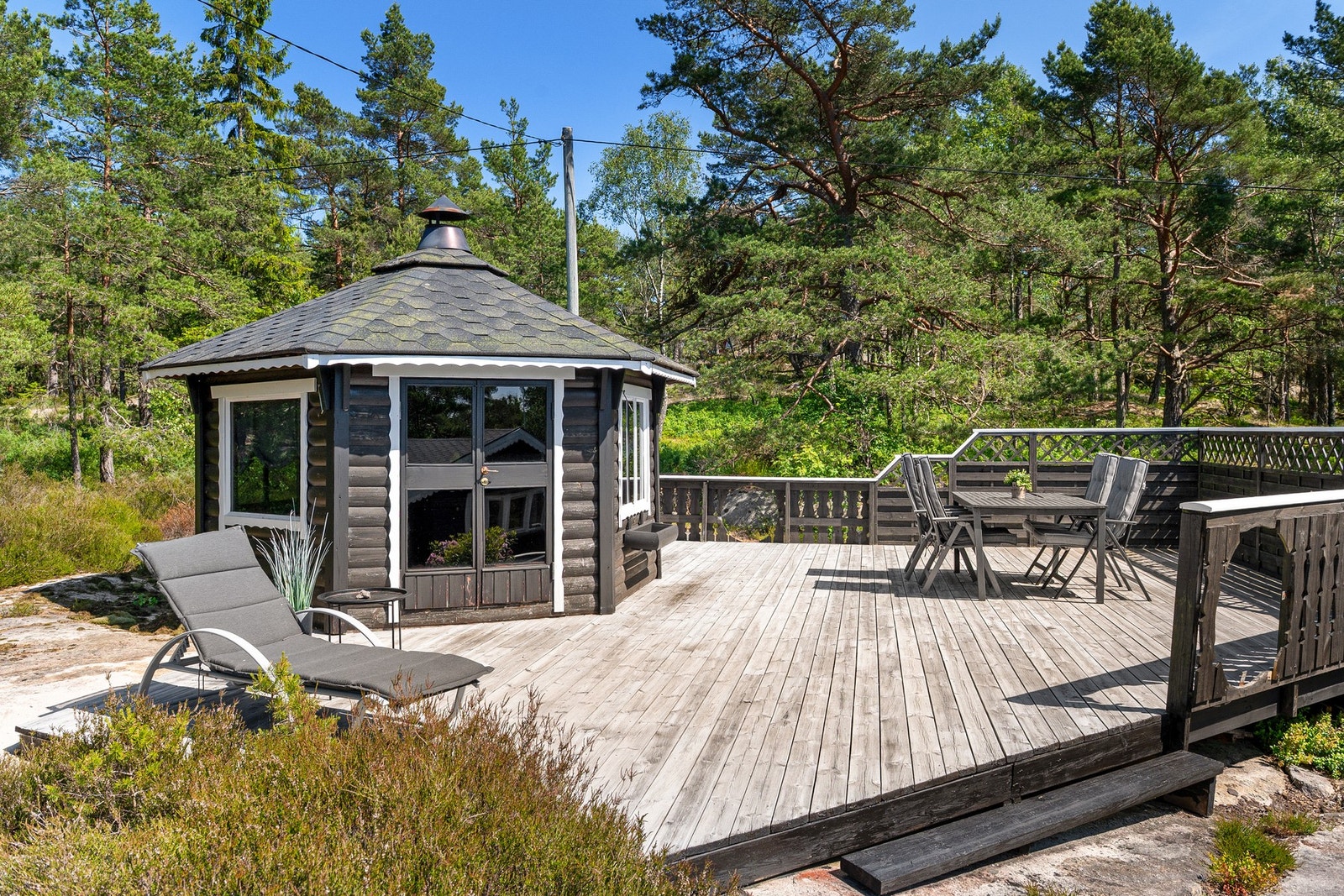 "Grillhytte" oppført ca. 2010. Galleribilde