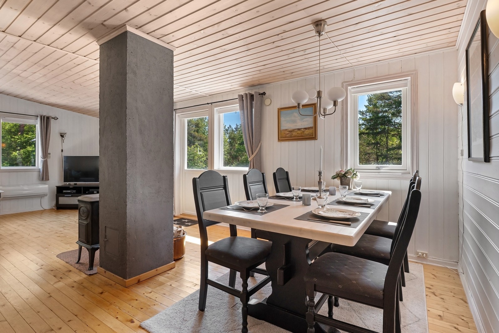 Stor spisestue. Galleribilde