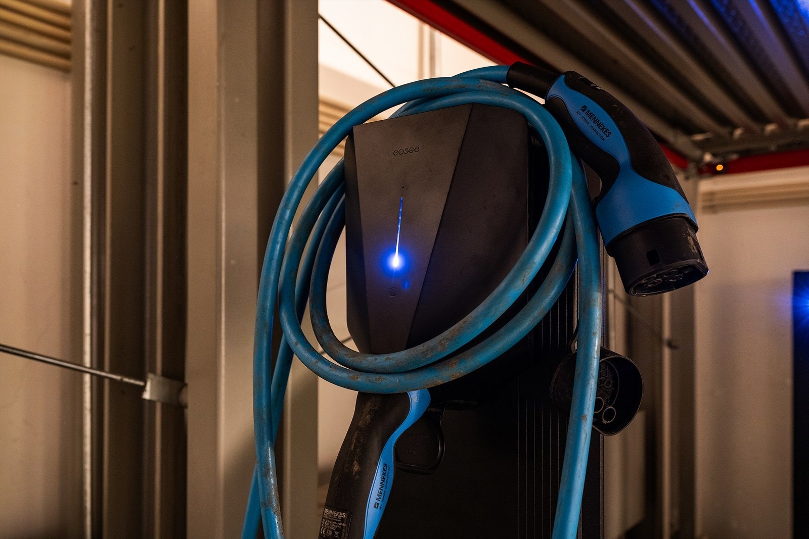 - Det er installert elbil lader på plassen - Galleribilde