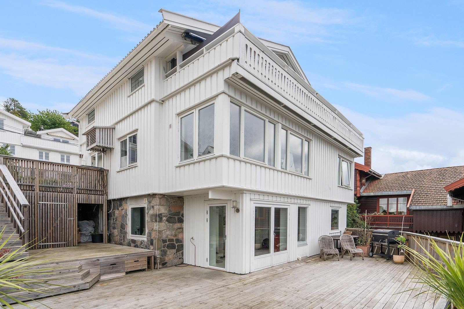 underetasjen har egen inngang. Galleribilde