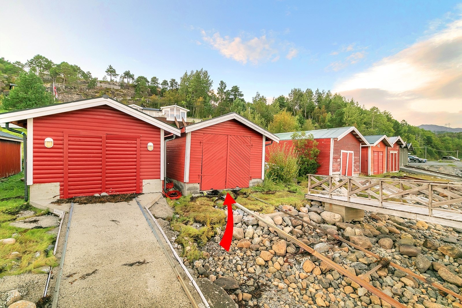 Naust bygget i 2000 Galleribilde