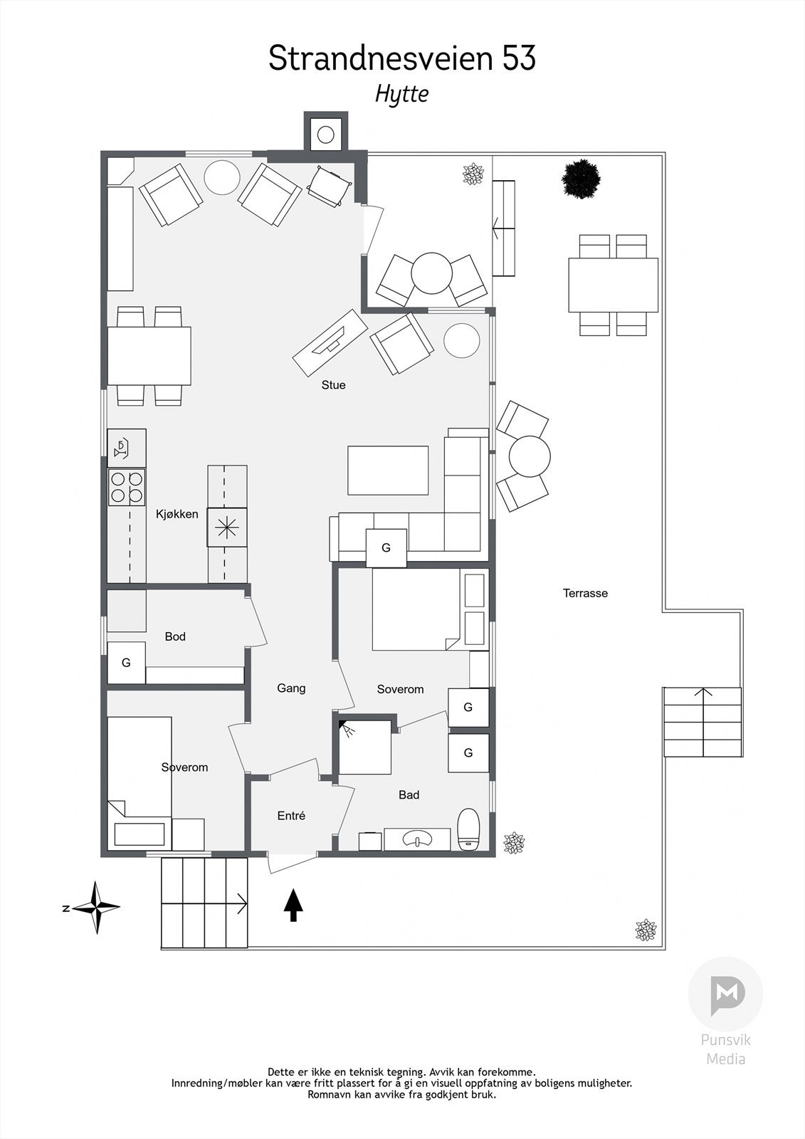 Plantegning Galleribilde