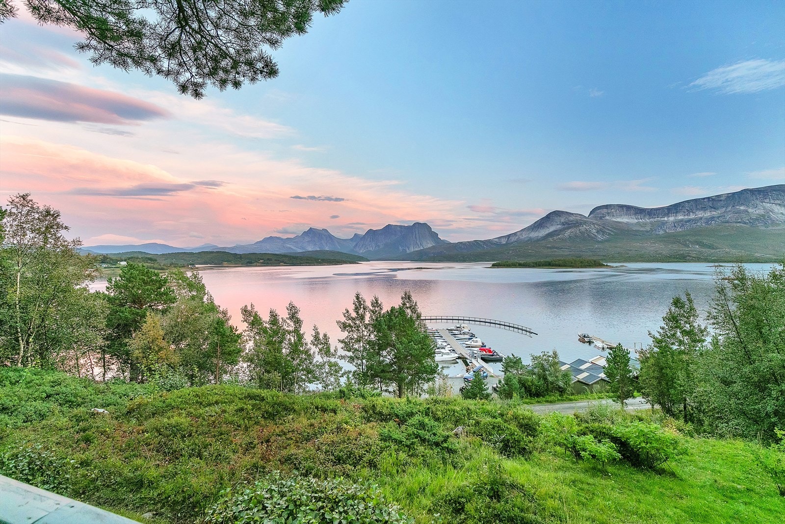 Med denne utsikten er det som å ha et levende maleri. Galleribilde